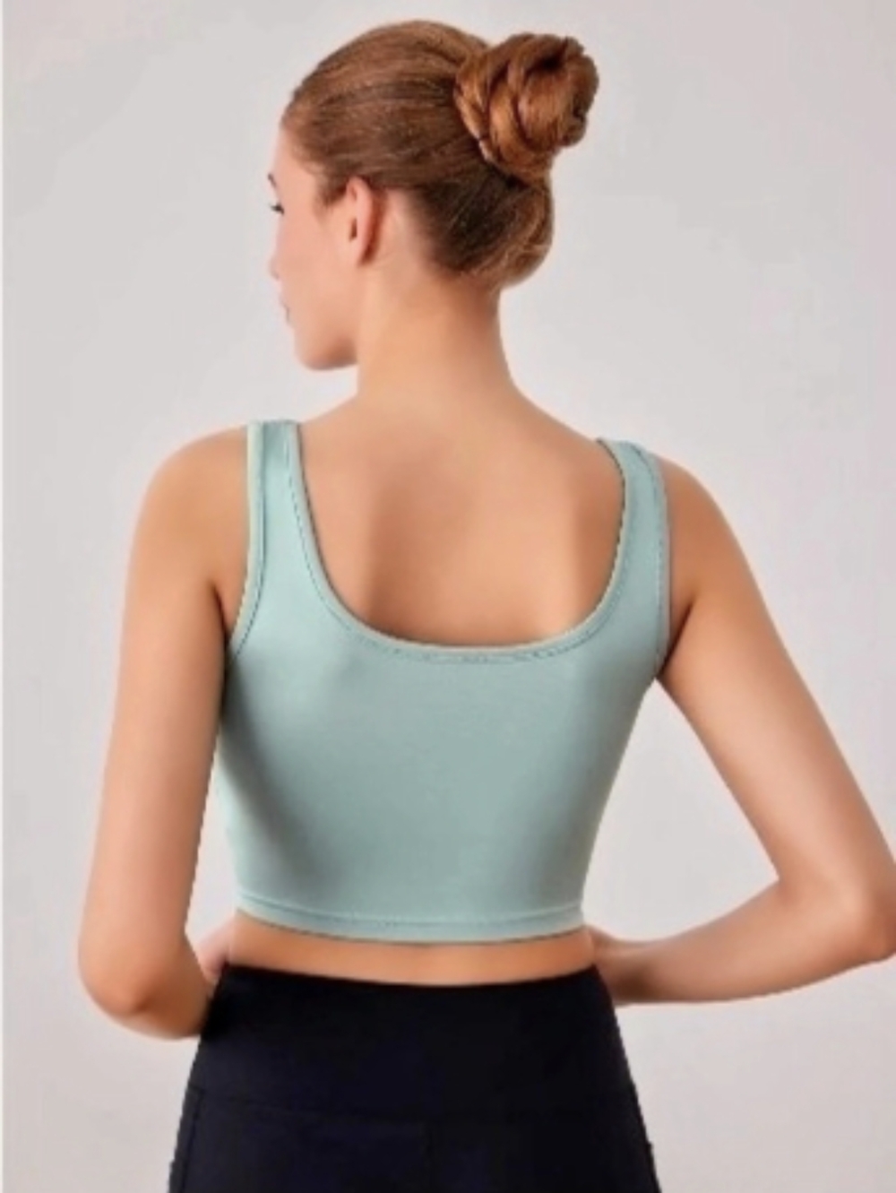 Cider | Ruched Crop Top - Picture 7 of 11
